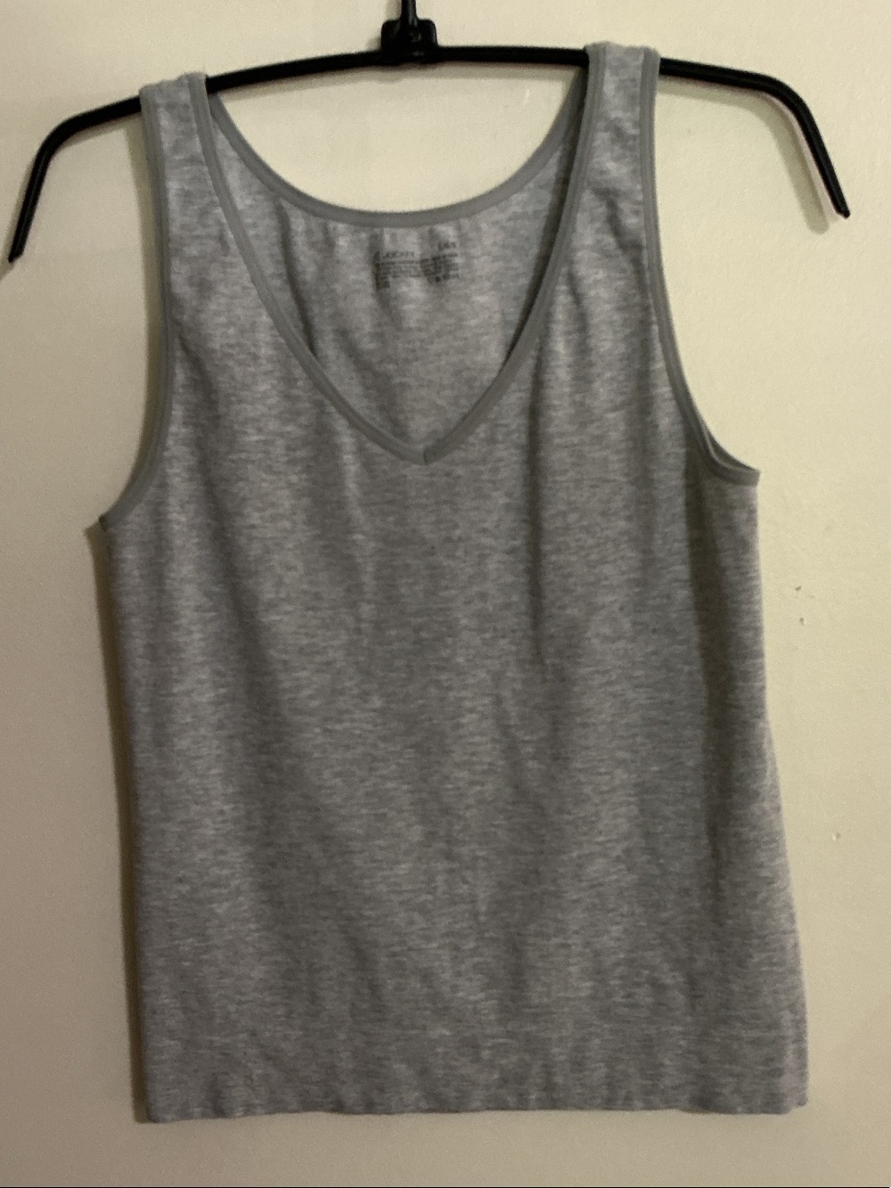 Jockey Gray V-Neck Women's Tank Top